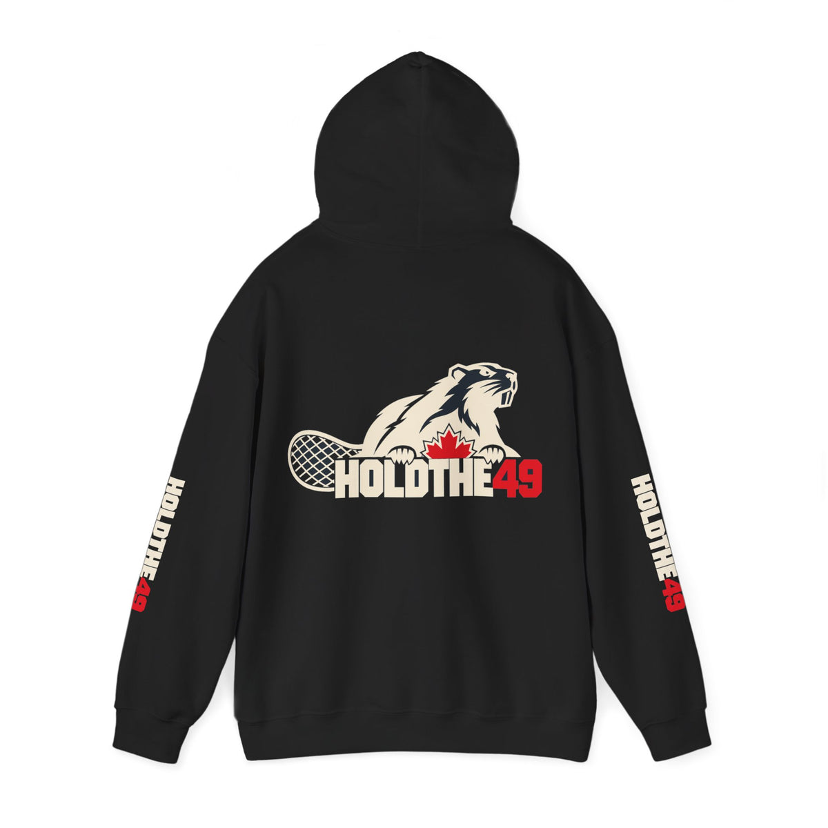 HOLDTHE49 Angry Beaver Full Print Hoodie, alternate view