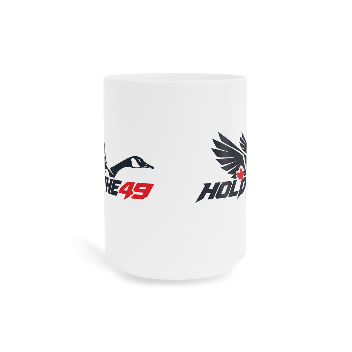 HOLDTHE49 Lifestyle Predator Goose Ceramic Mug, 15 oz