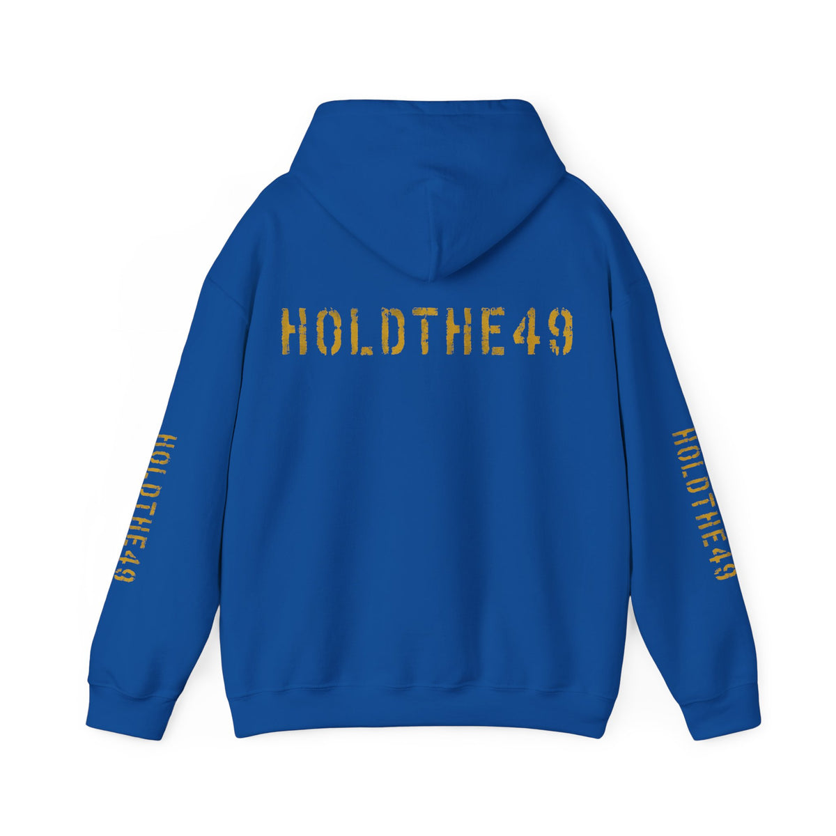 HOLDTHE49 Vintage Military Stencil Hoodie Full Print, alternate view