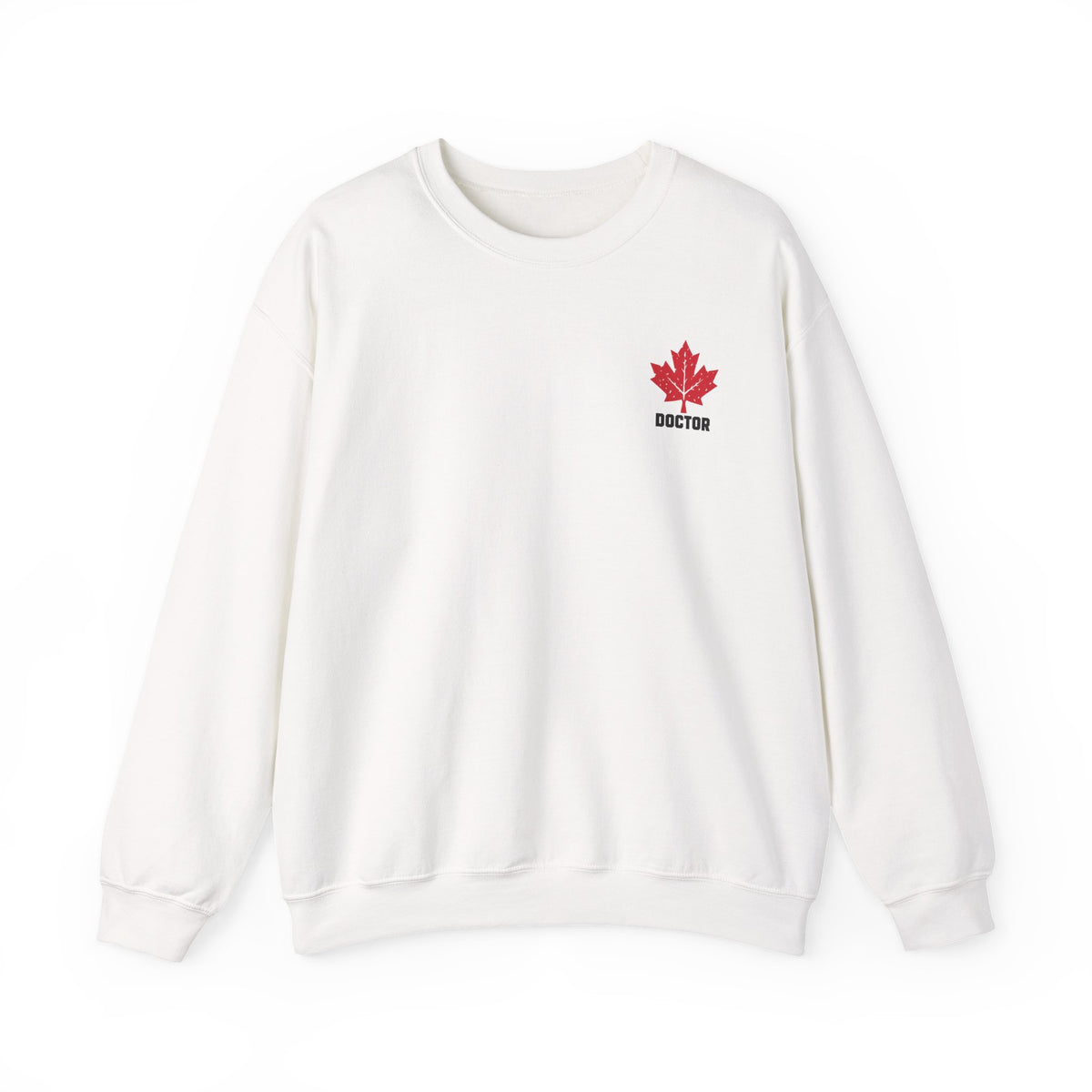 HOLDTHE49 Services Doctor Crewneck in White