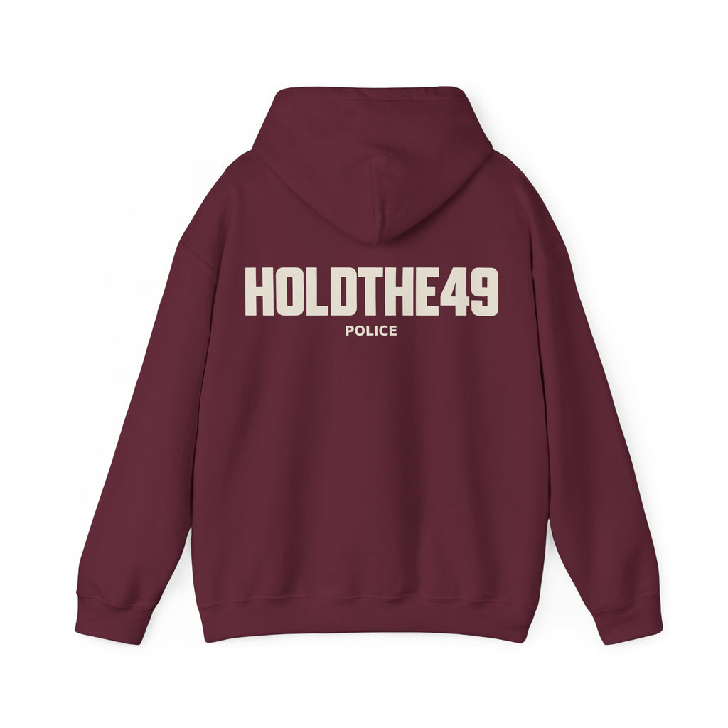 HOLDTHE49 Services Police Hoodie, alternate view