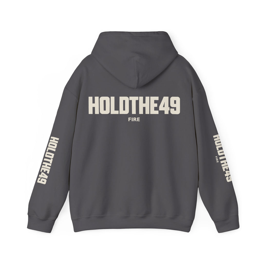 HOLDTHE49 Services Fire Full Print Hoodie, alternate view