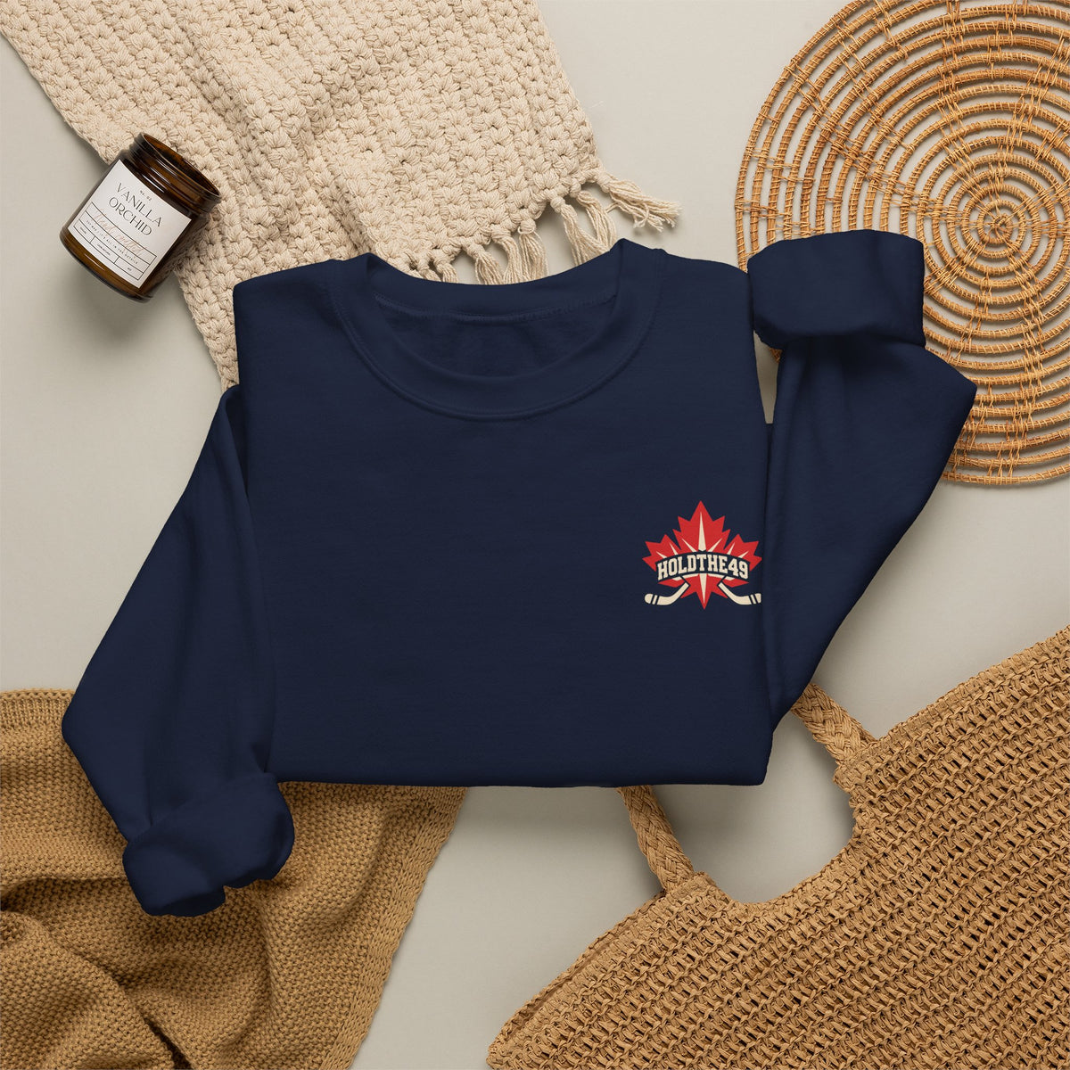 HOLDTHE49 Hockey Crewneck, alternate view