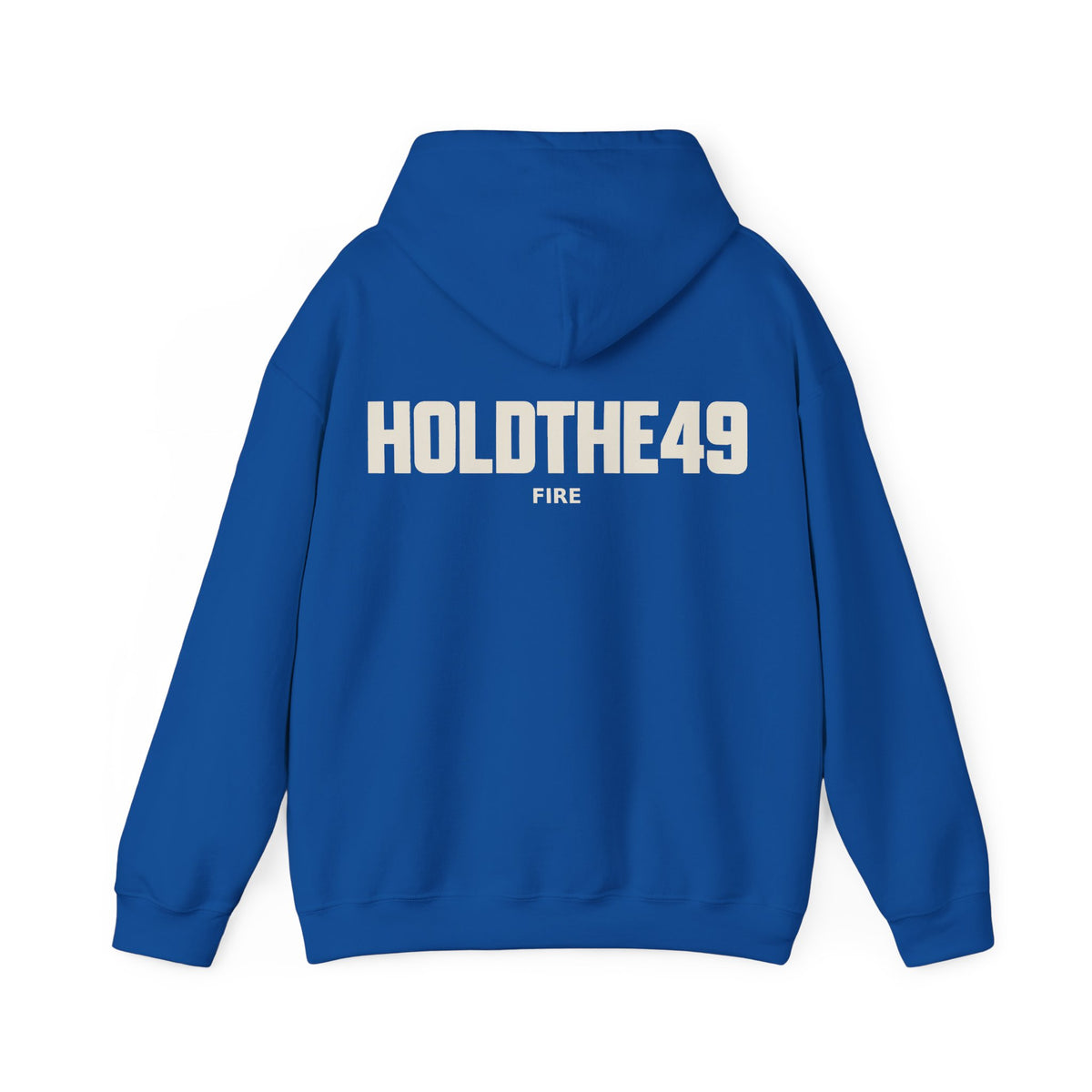 HOLDTHE49 Services Fire Hoodie, alternate view