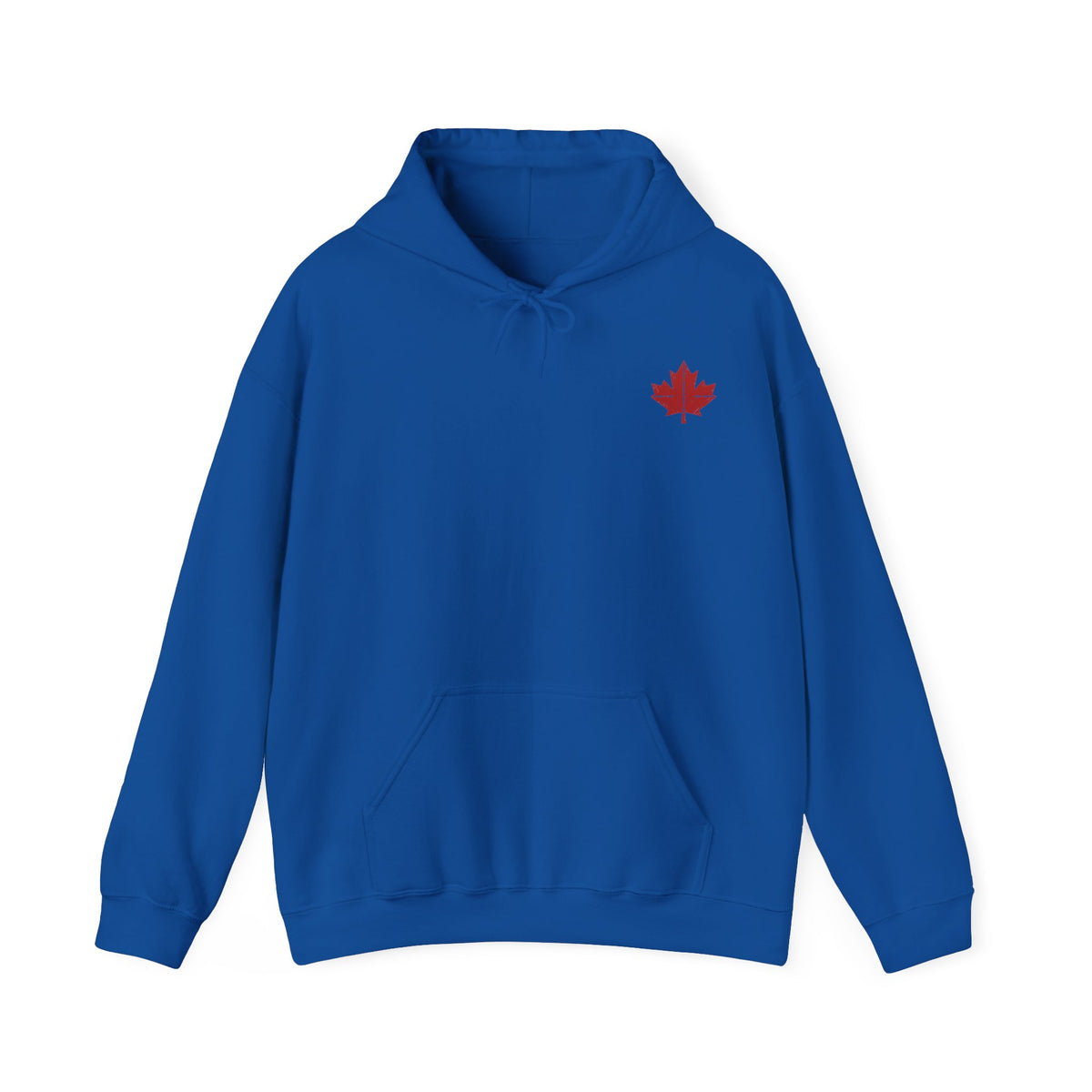 HOLDTHE49 Vintage Military Stencil Hoodie in Royal
