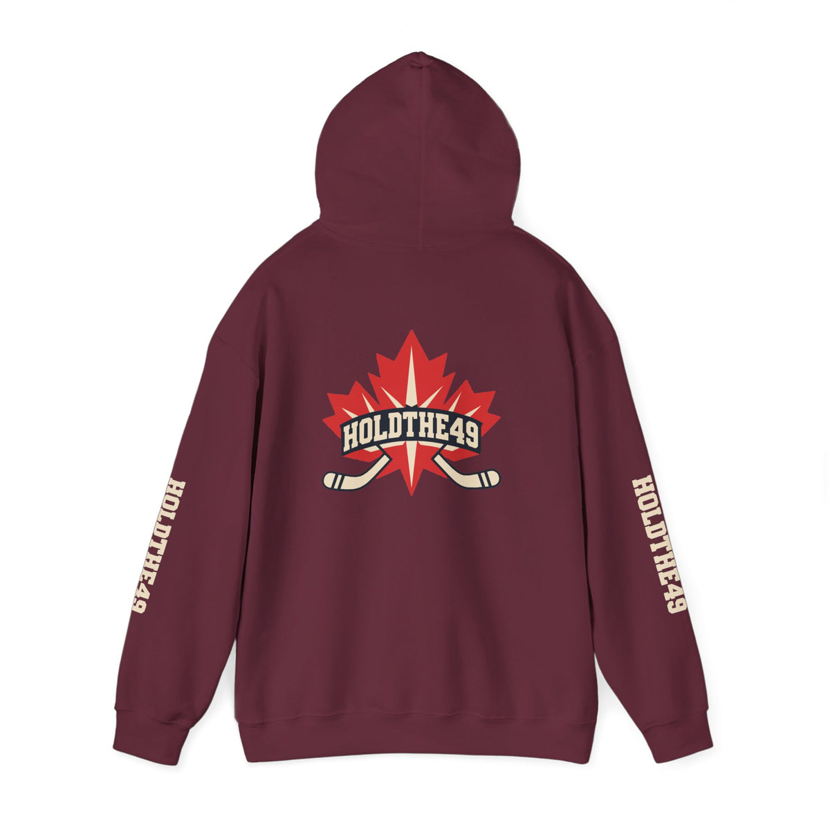 HOLDTHE49 Hockey Full Print Hoodie, alternate view