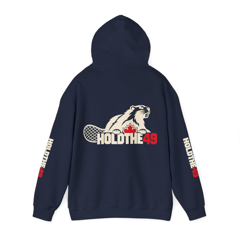 HOLDTHE49 Angry Beaver Full Print Hoodie, alternate view