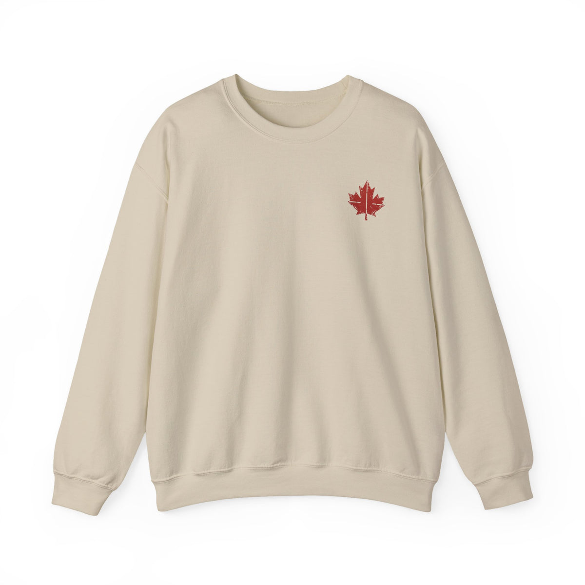 HOLDTHE49 Vintage Military Stencil Crewneck in Sand