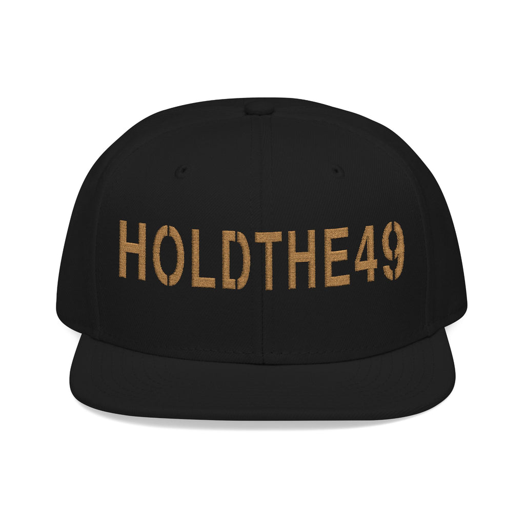 HOLDTHE49 Embroidered Large Print Snapback, alternate view