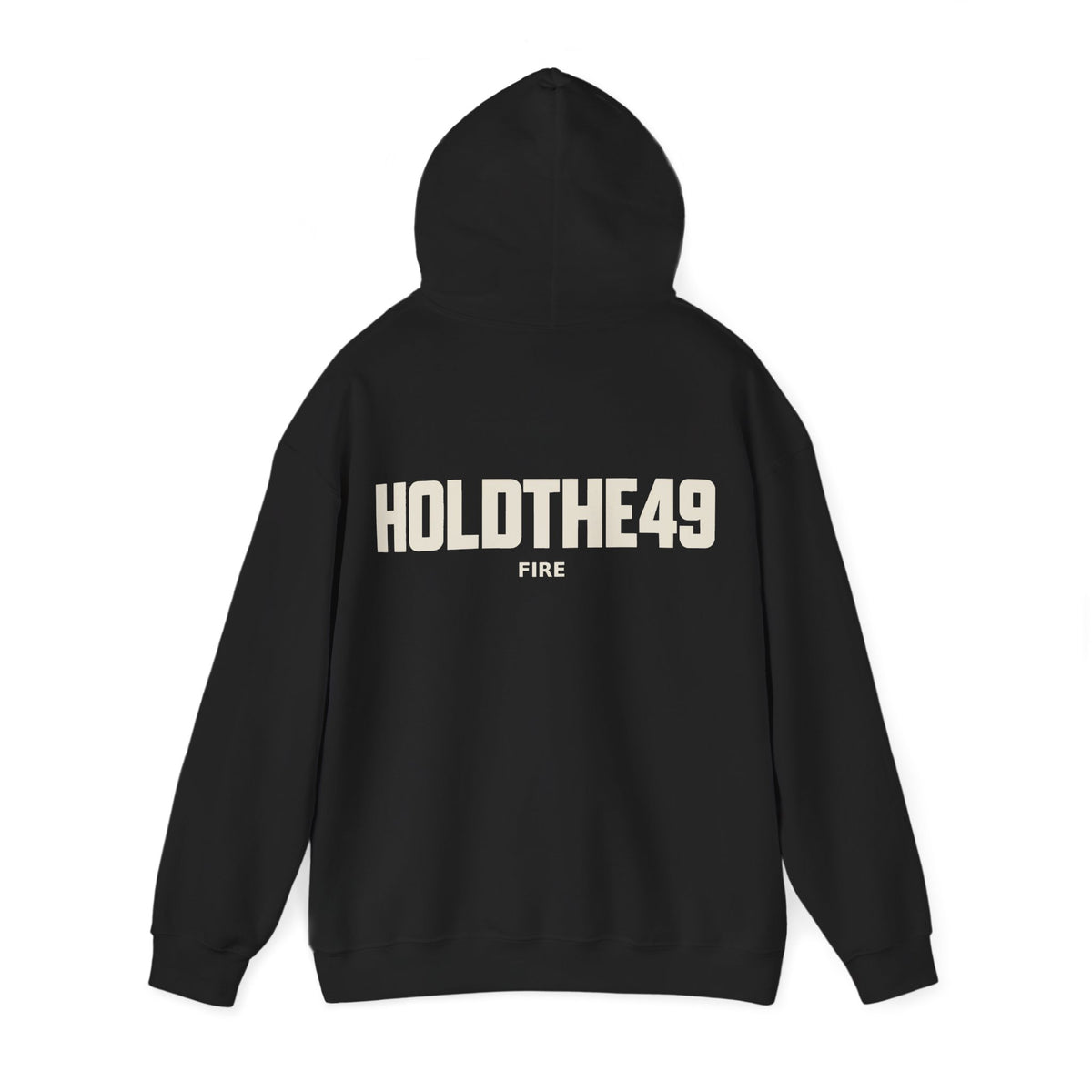 HOLDTHE49 Services Fire Hoodie, alternate view
