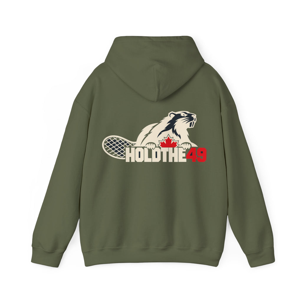 HOLDTHE49 Angry Beaver Hoodie, alternate view