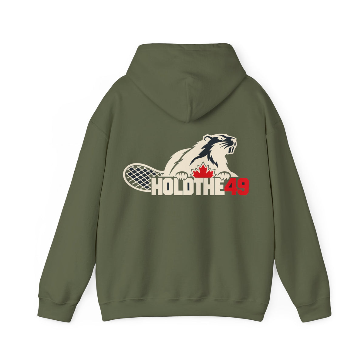 HOLDTHE49 Angry Beaver Hoodie, alternate view