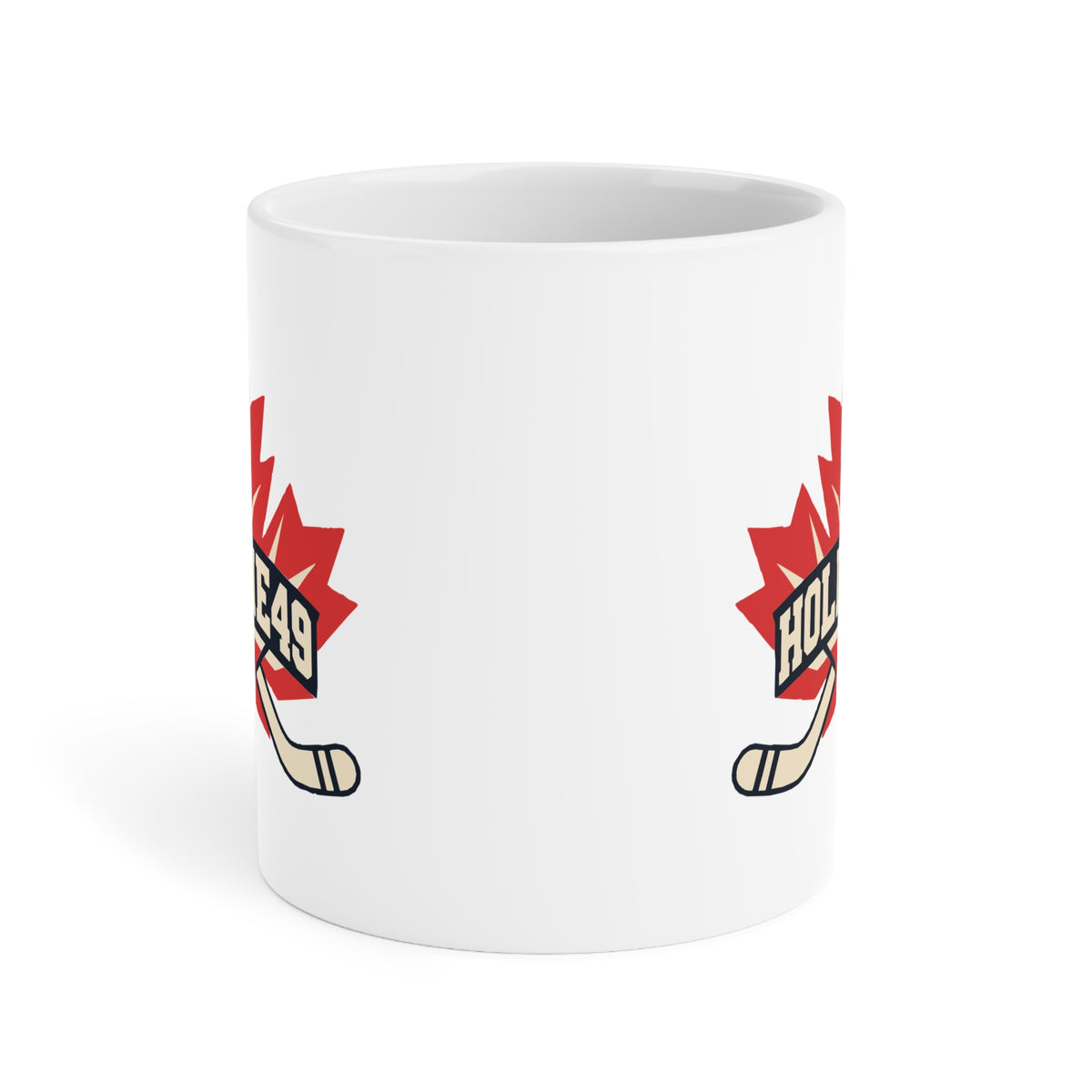 HOLDTHE49 Lifestyle Hockey Ceramic Mug, 20 oz