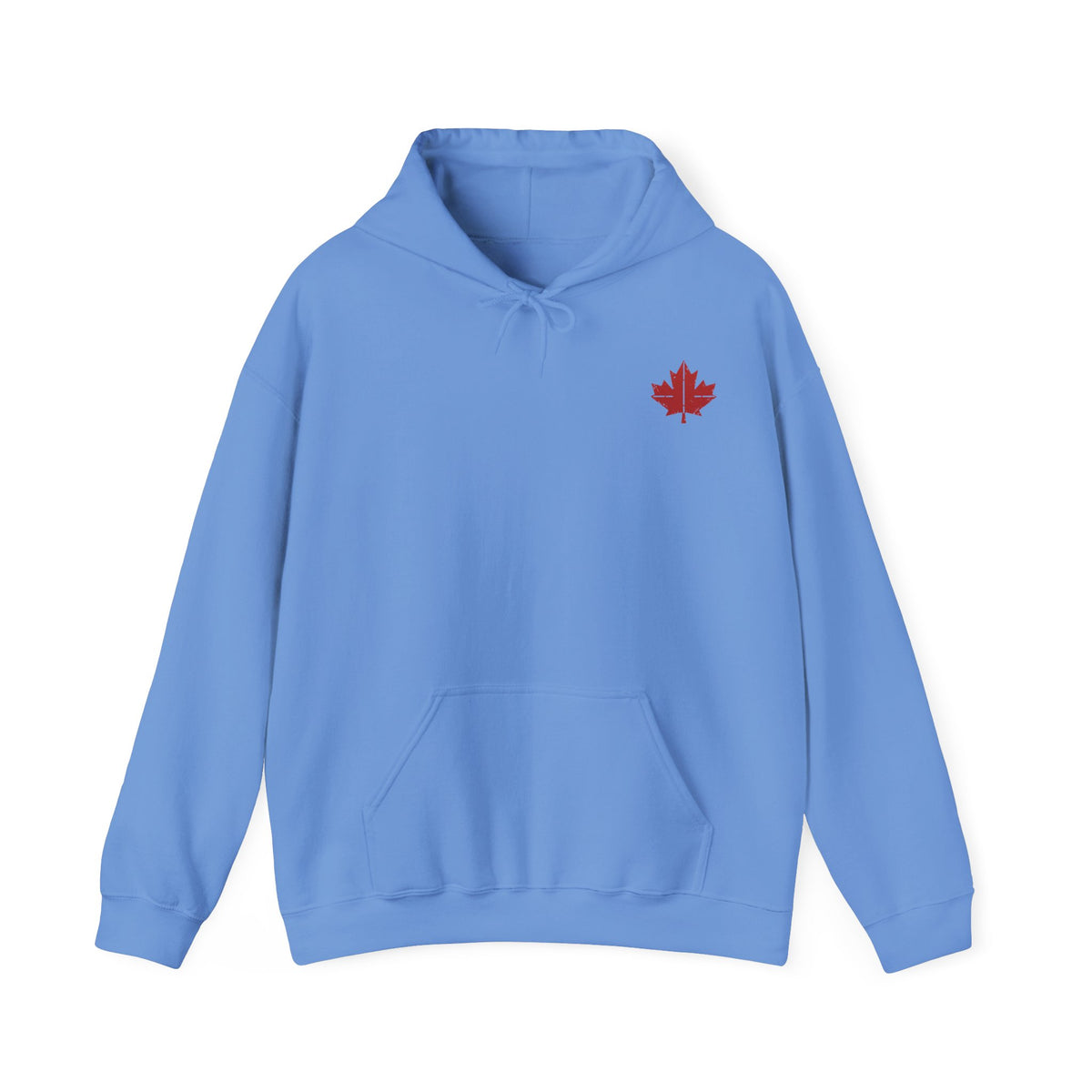 HOLDTHE49 Vintage Military Stencil Hoodie in Carolina Blue