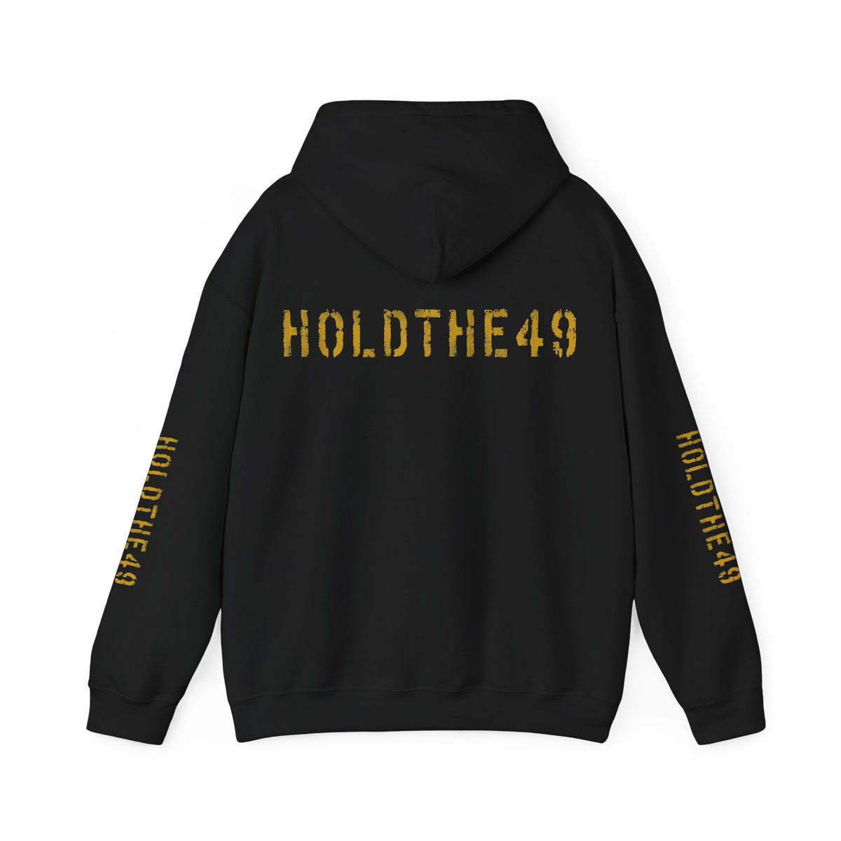 HOLDTHE49 Vintage Military Stencil Hoodie Full Print, alternate view