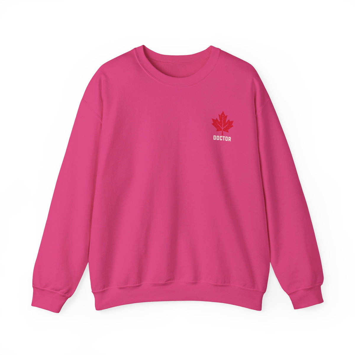 HOLDTHE49 Services Doctor Crewneck in Heliconia