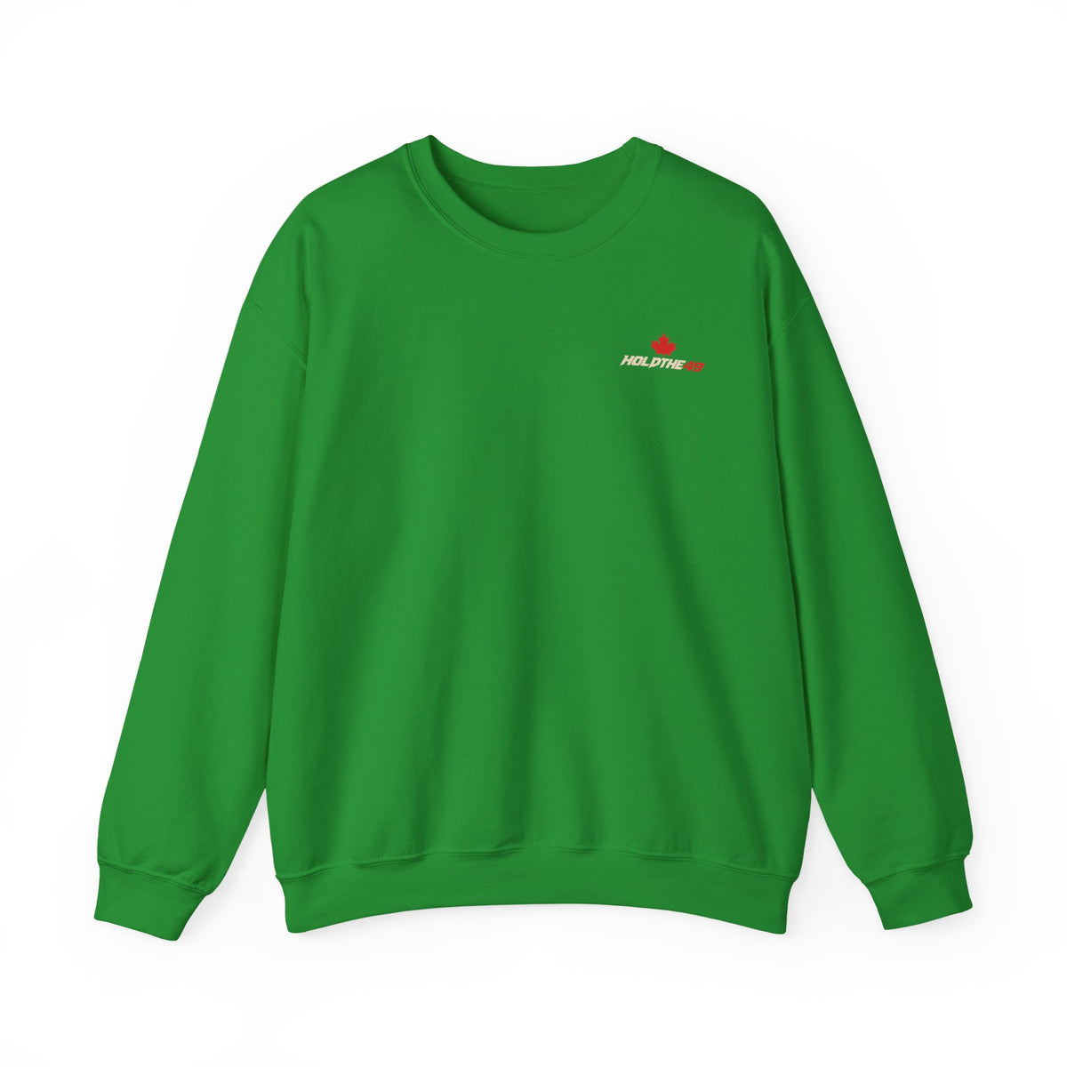 HOLDTHE49 Predator Goose Crewneck in Irish Green
