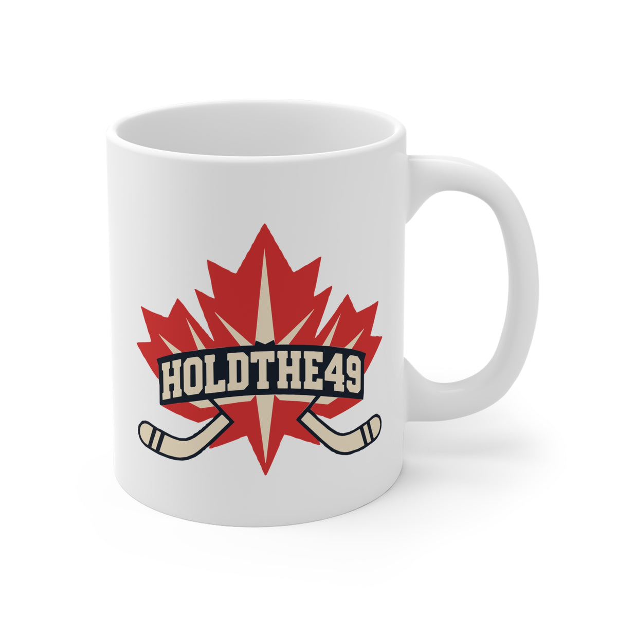 HOLDTHE49 Lifestyle Hockey Ceramic Mug, alternate view