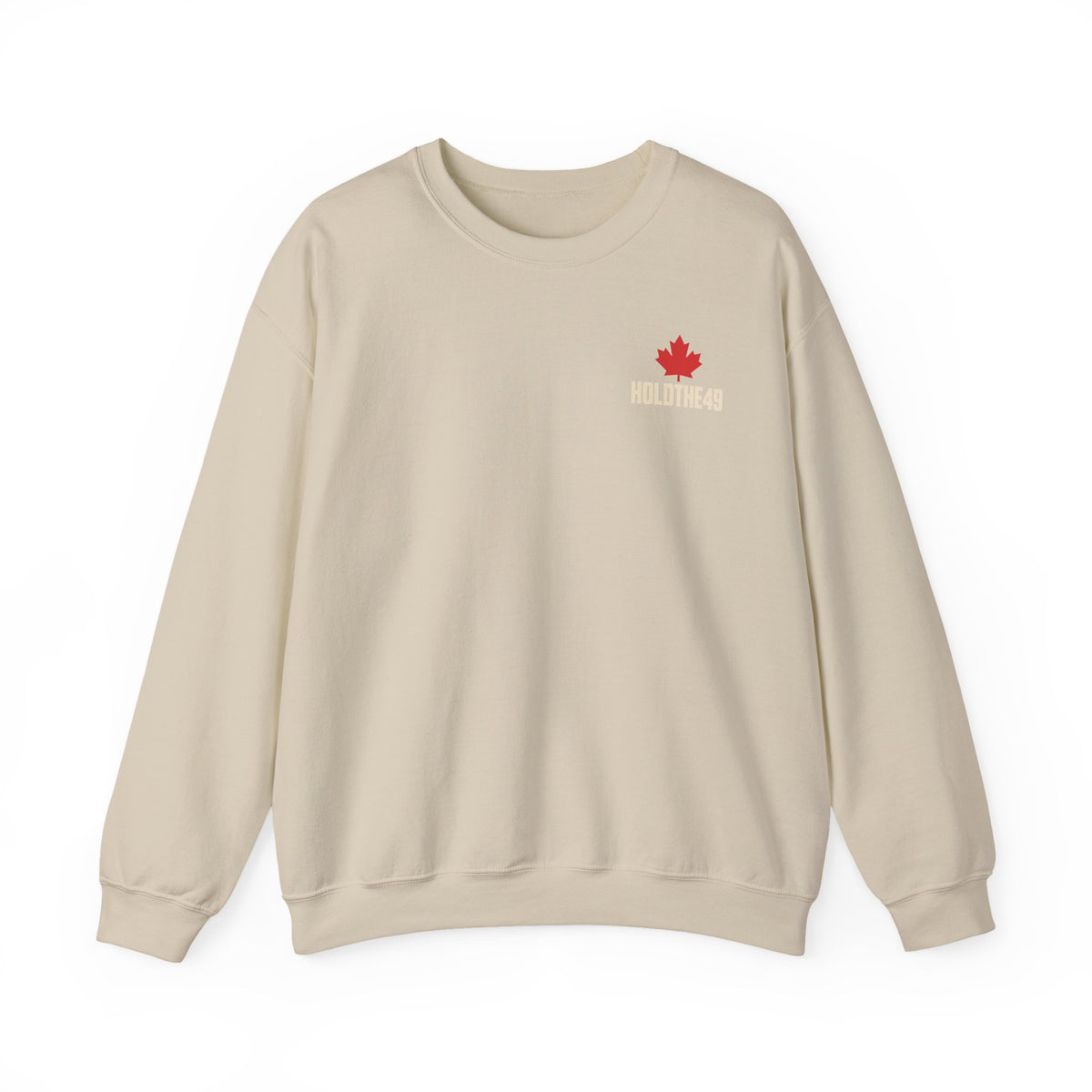 HOLDTHE49 Angry Beaver Crewneck in Sand