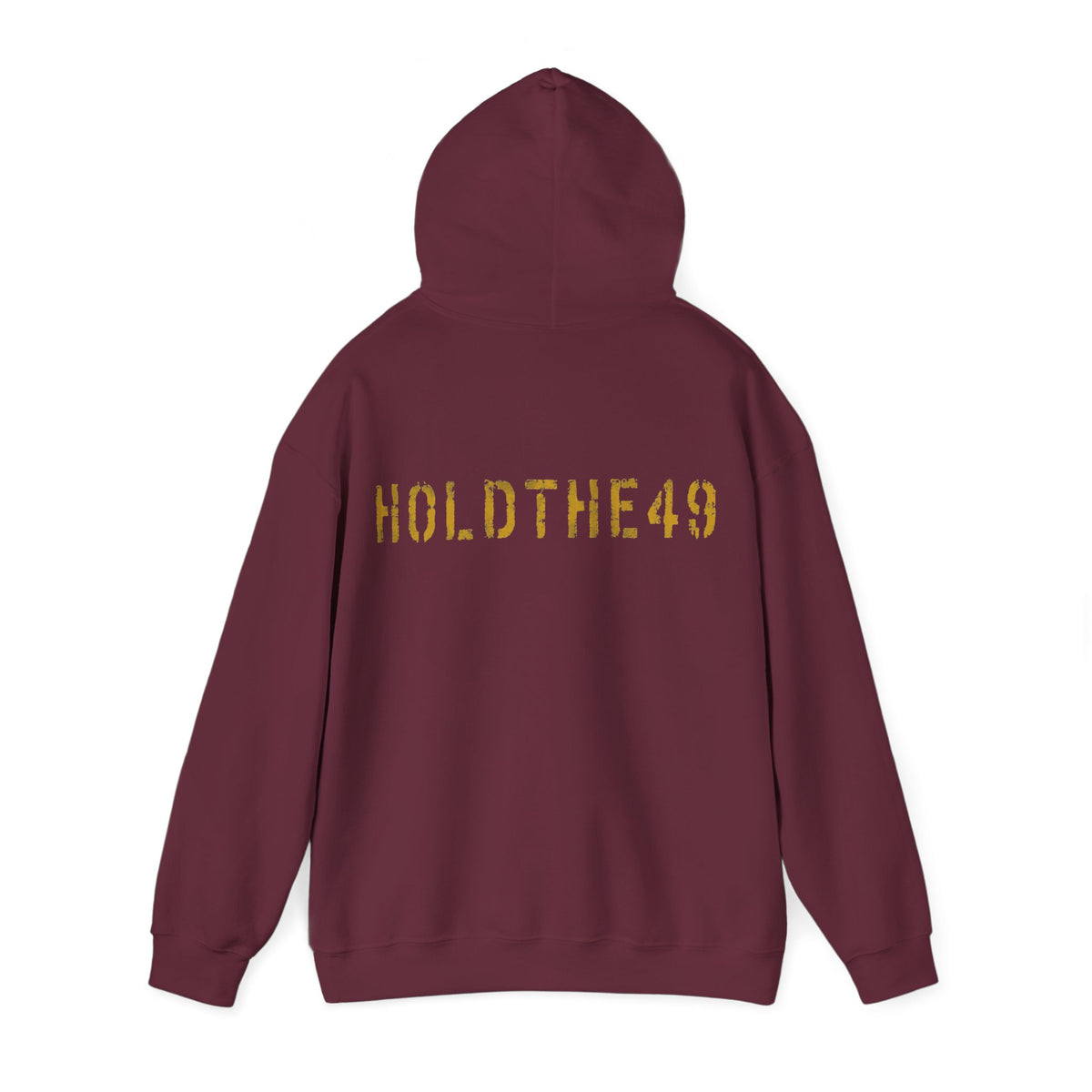 HOLDTHE49 Vintage Military Stencil Hoodie, alternate view