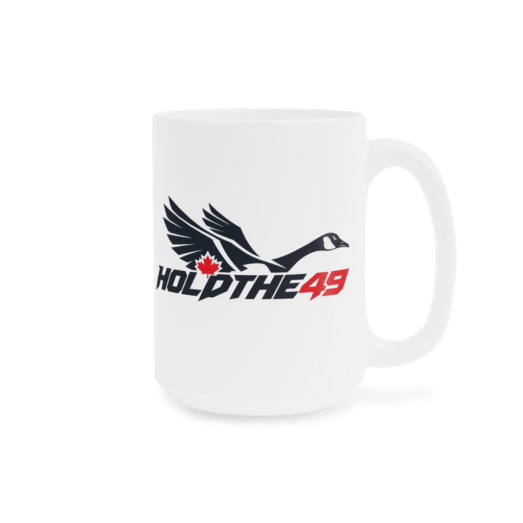 HOLDTHE49 Lifestyle Predator Goose Ceramic Mug, alternate view