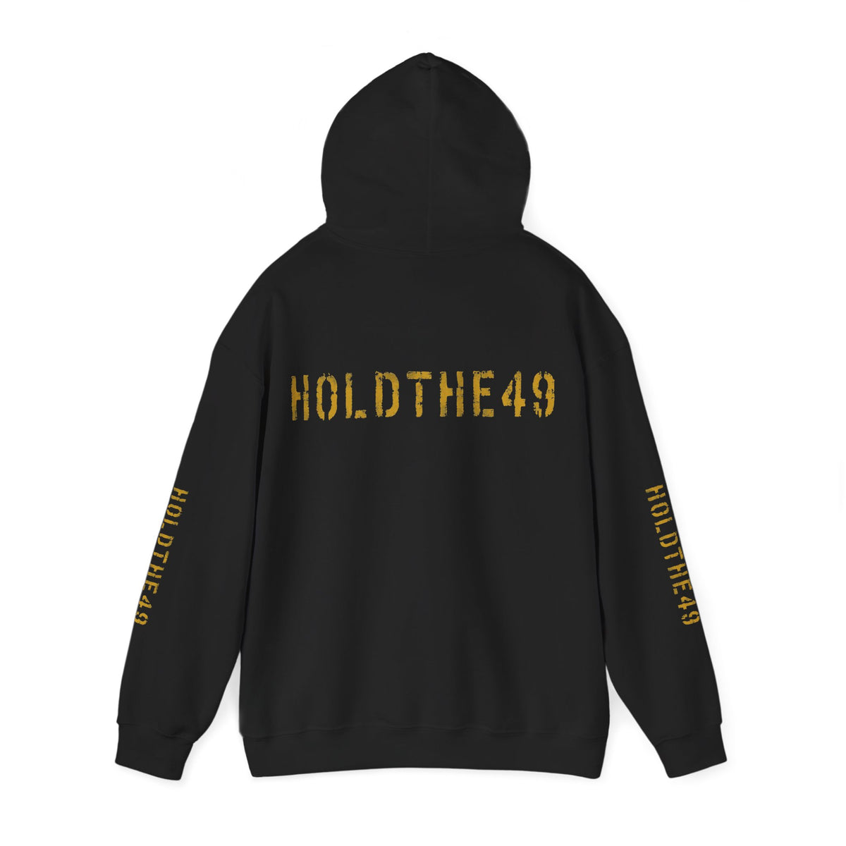 HOLDTHE49 Vintage Military Stencil Hoodie Full Print, alternate view