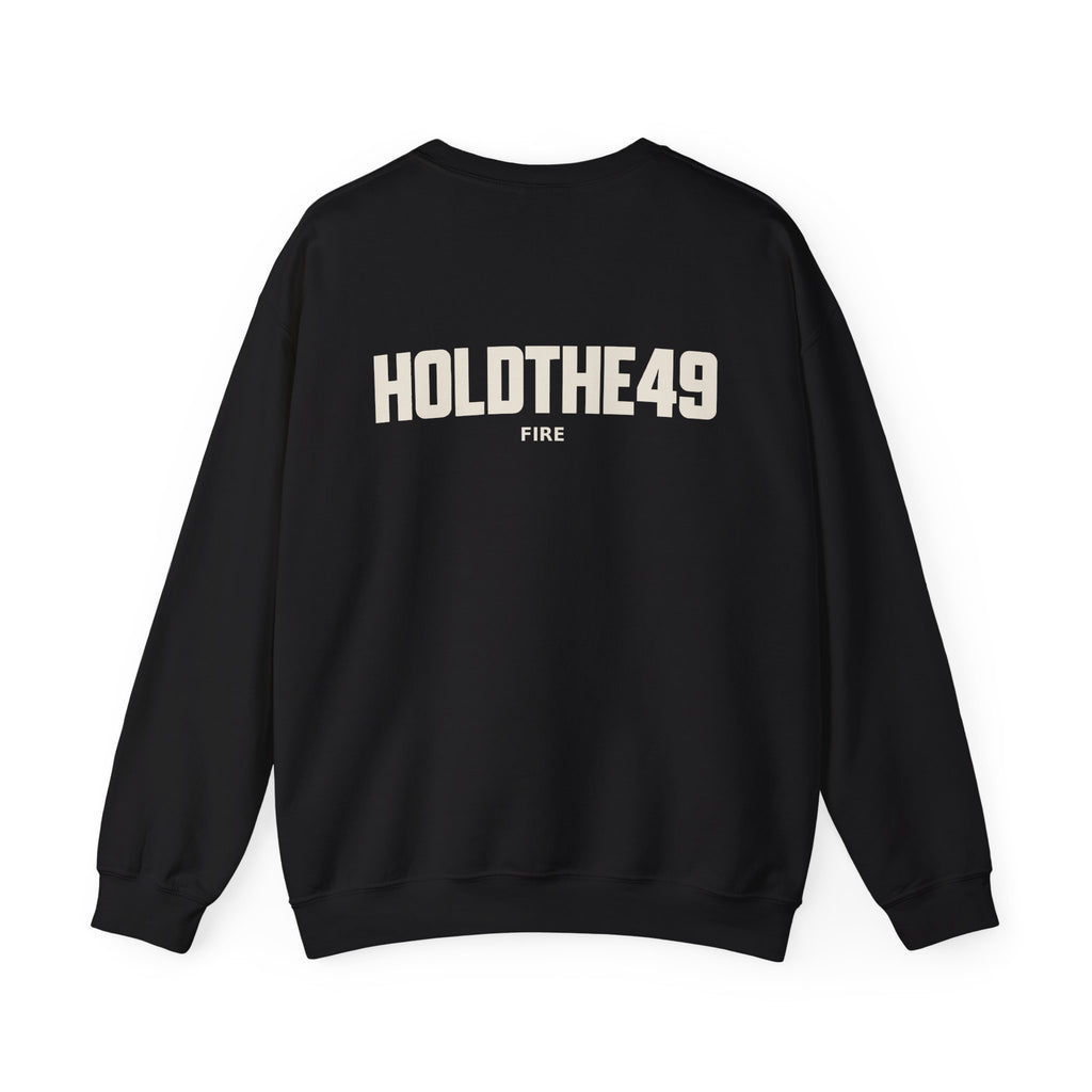 HOLDTHE49 Services Fire Crewneck, alternate view