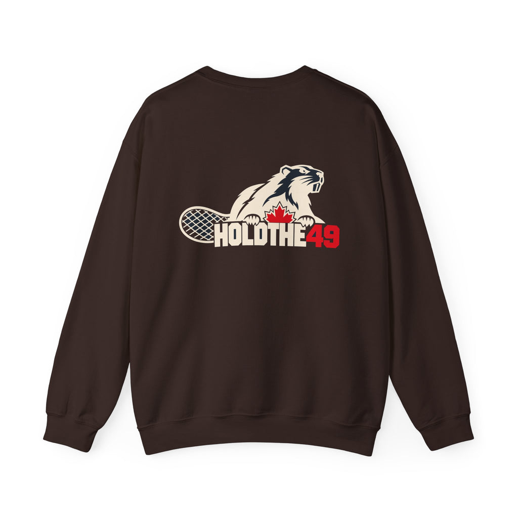 HOLDTHE49 Angry Beaver Crewneck, alternate view