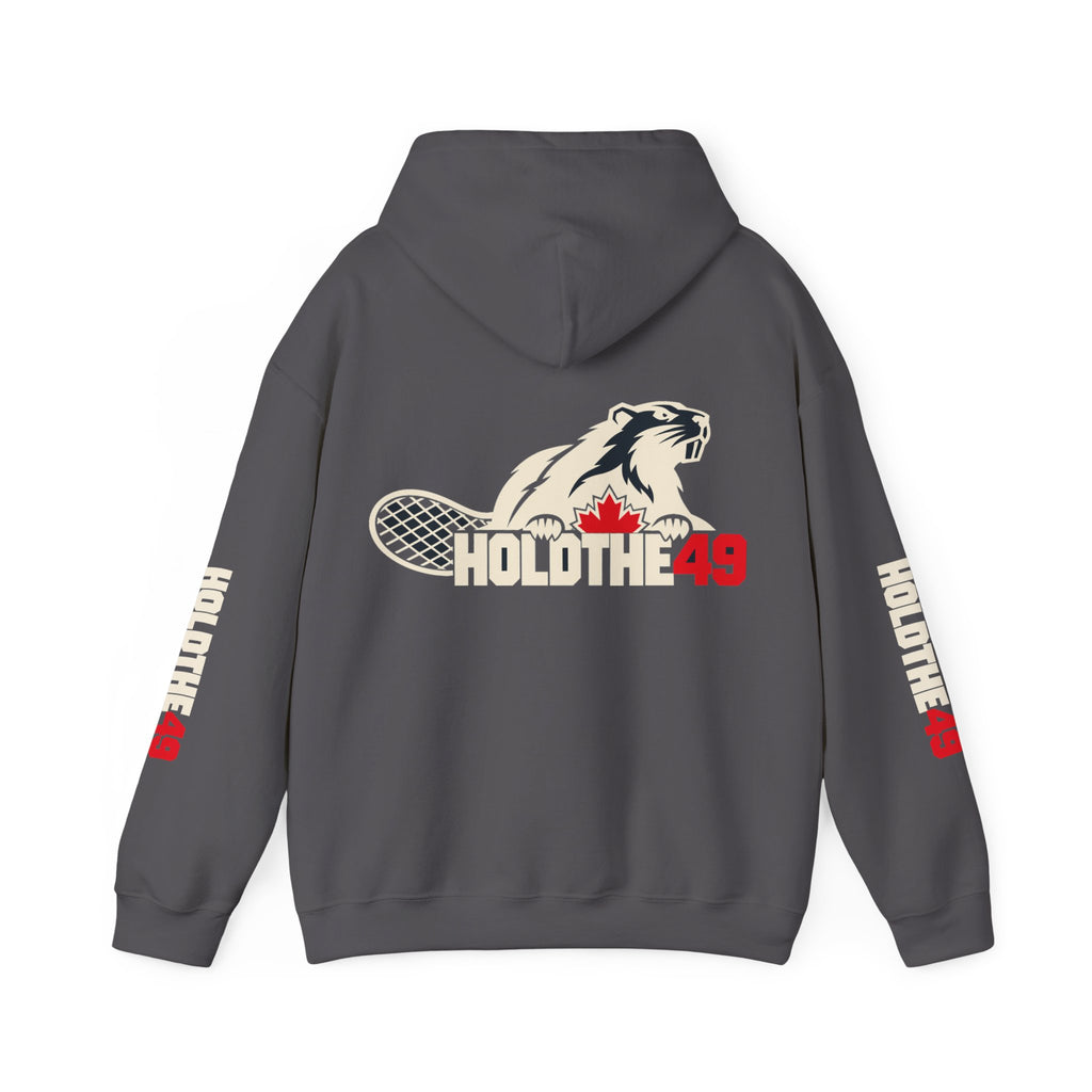 HOLDTHE49 Angry Beaver Full Print Hoodie, alternate view