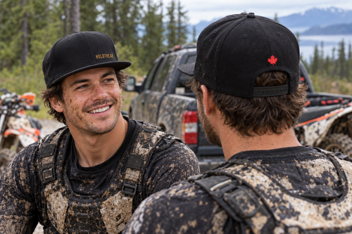HOLDTHE49 Embroidered Large Print Snapback, lifestyle photo 2