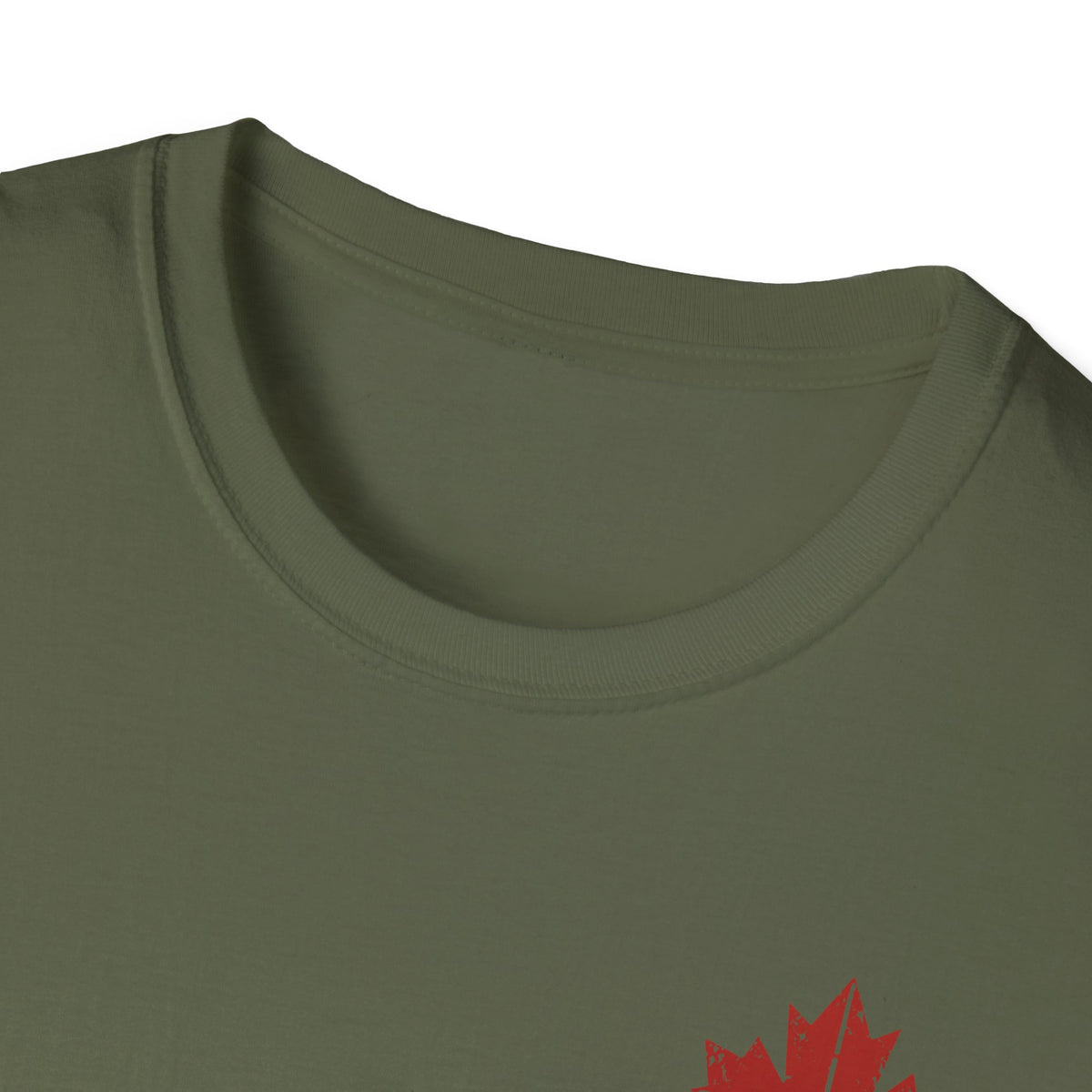 HOLDTHE49 Vintage Military Stencil Tee in Military Green