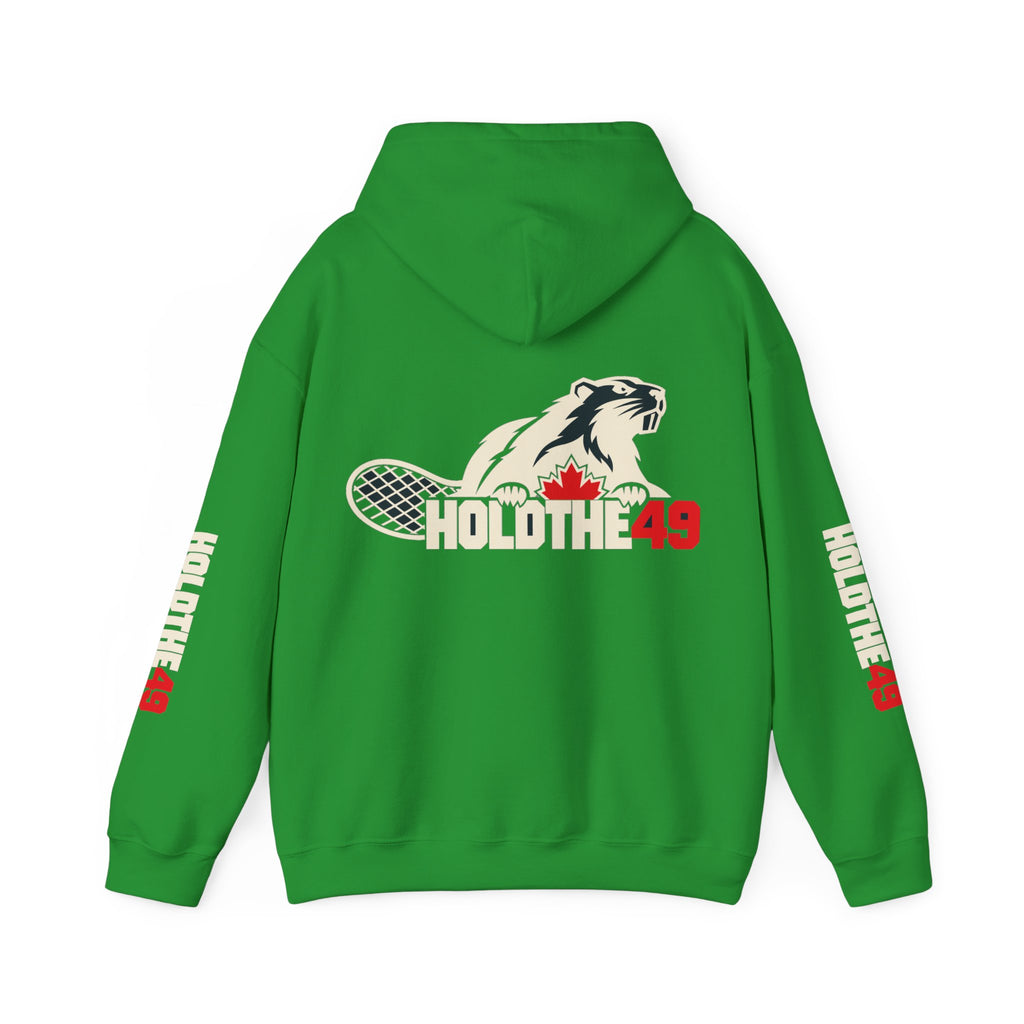 HOLDTHE49 Angry Beaver Full Print Hoodie, alternate view