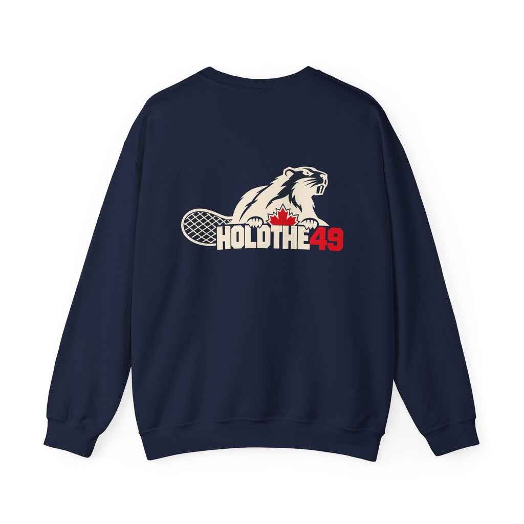 HOLDTHE49 Angry Beaver Crewneck, alternate view