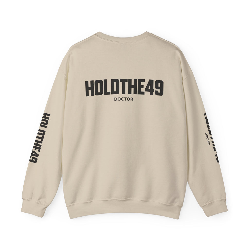HOLDTHE49 Services Doctor Full Print Crewneck, alternate view