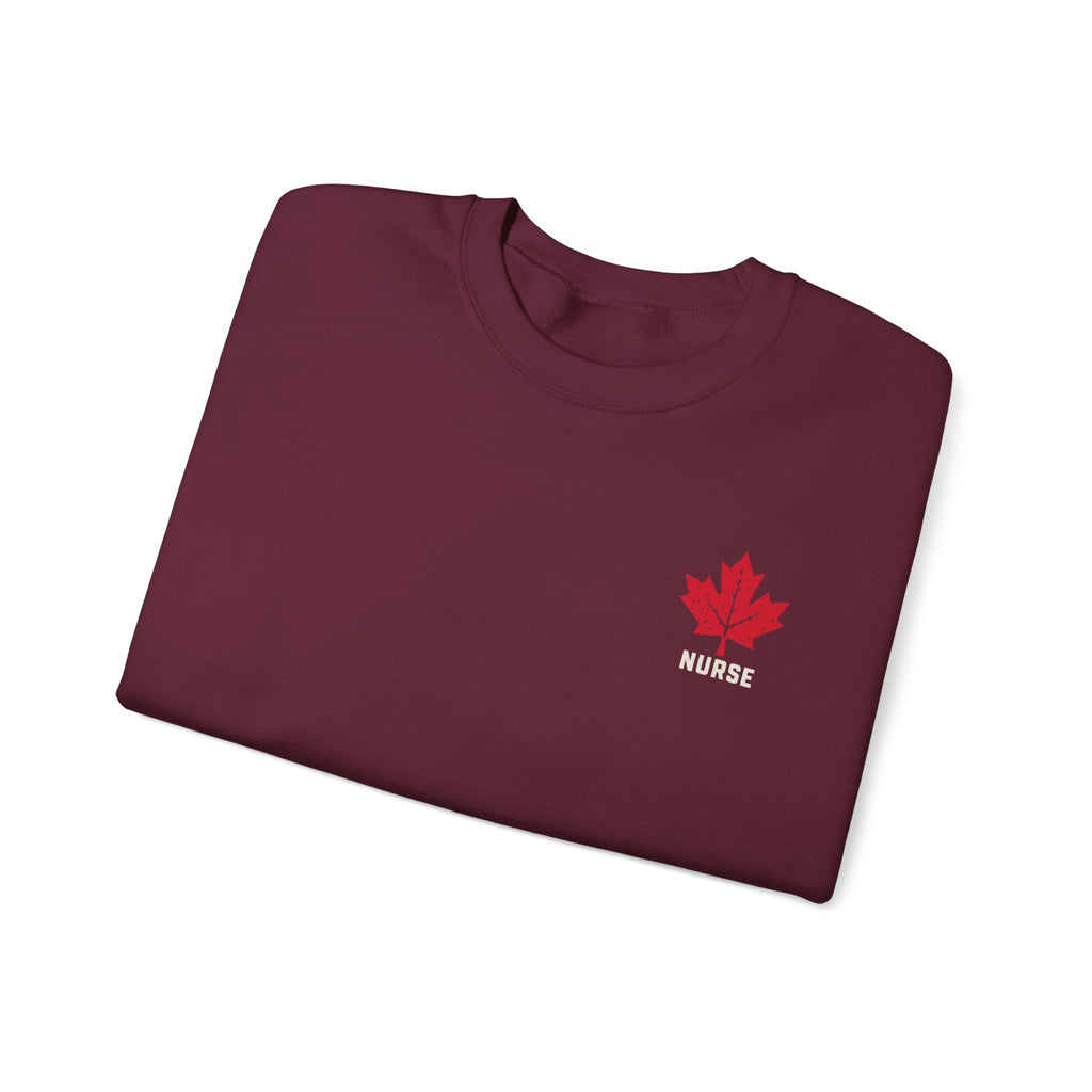 HOLDTHE49 Services Nurse Full Print Crewneck, alternate view