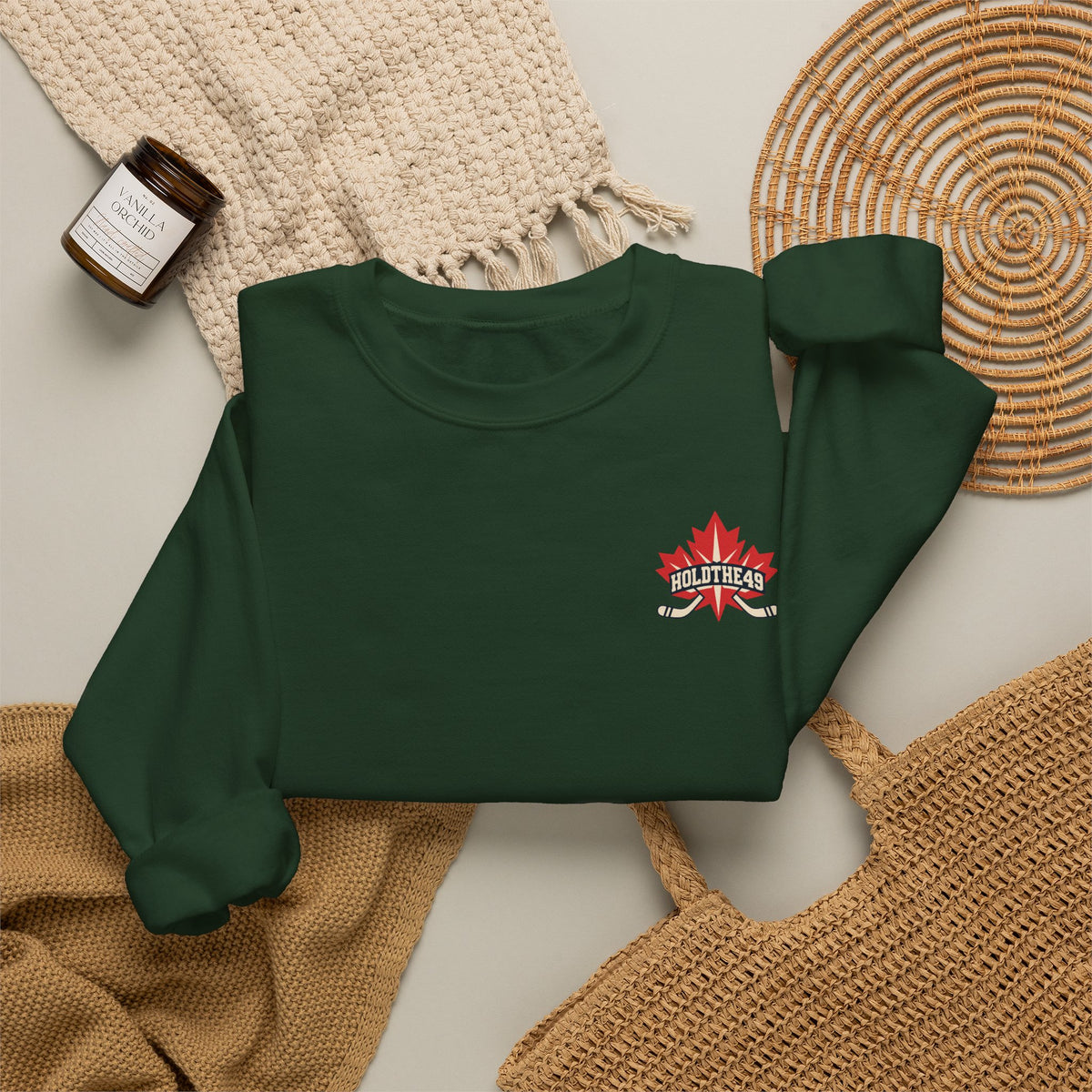 HOLDTHE49 Hockey Crewneck, alternate view