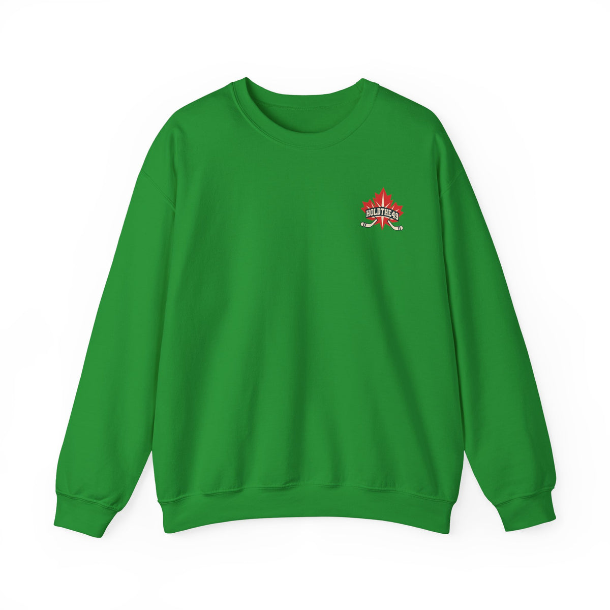 HOLDTHE49 Hockey Crewneck in Irish Green