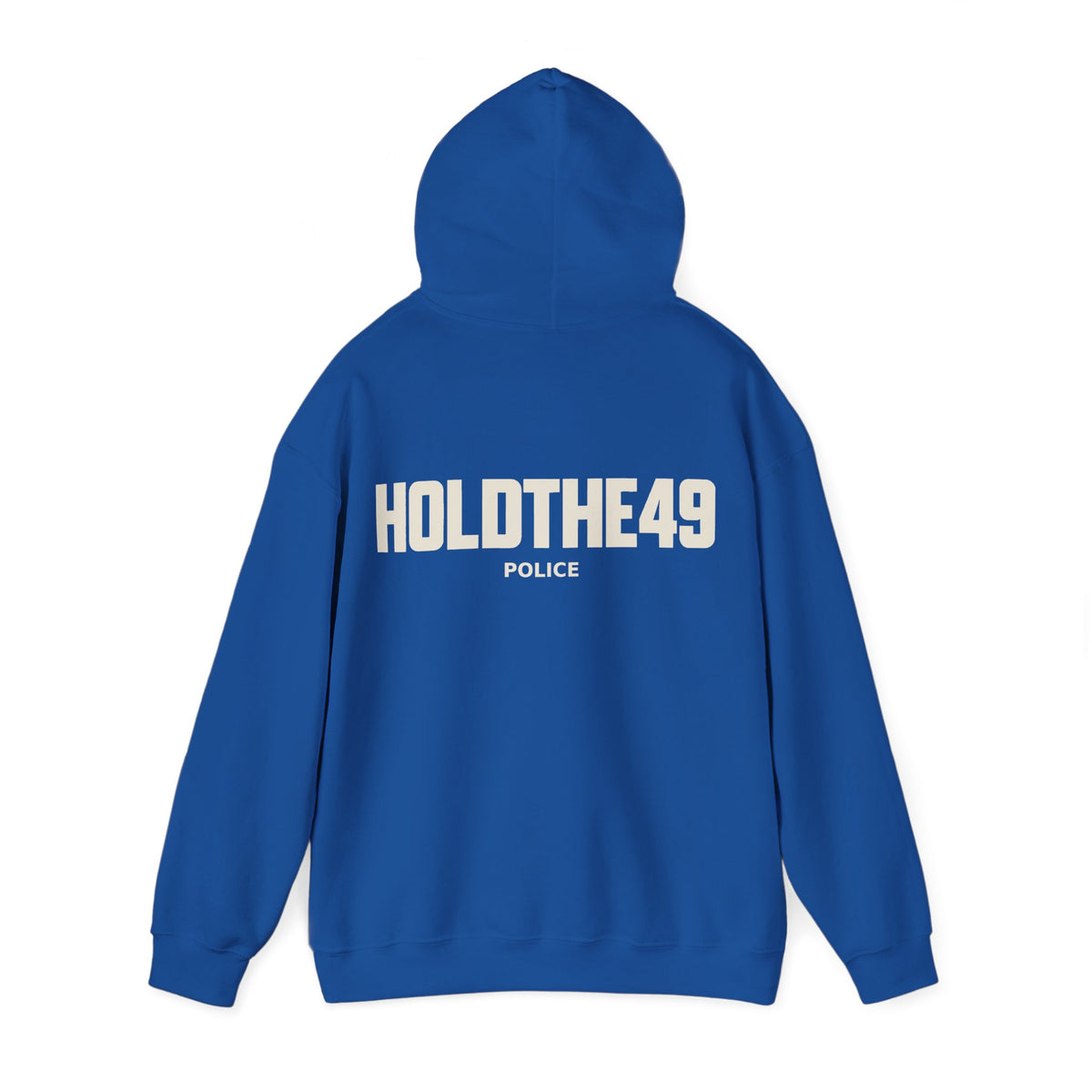 HOLDTHE49 Services Police Hoodie, alternate view