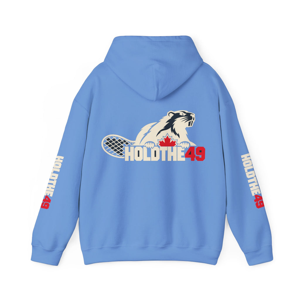 HOLDTHE49 Angry Beaver Full Print Hoodie, alternate view
