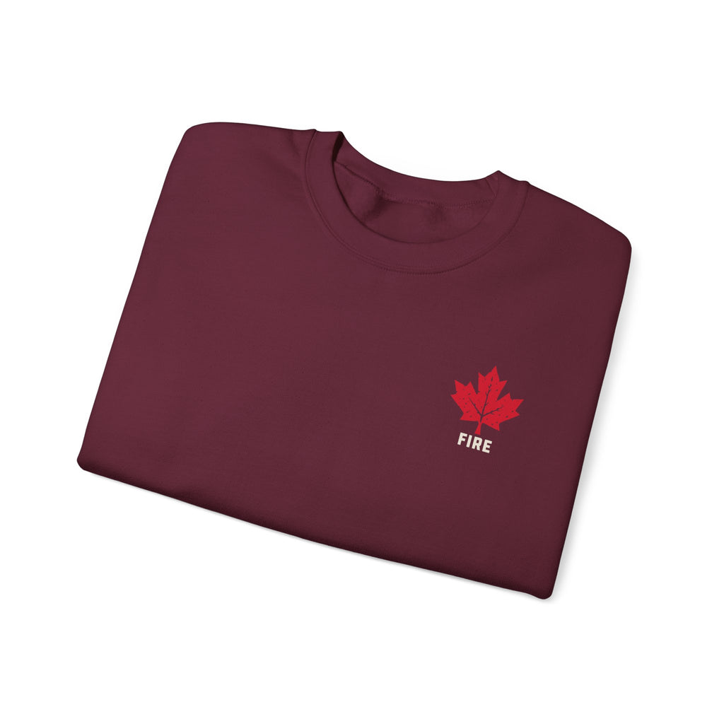 HOLDTHE49 Services Fire Crewneck, alternate view