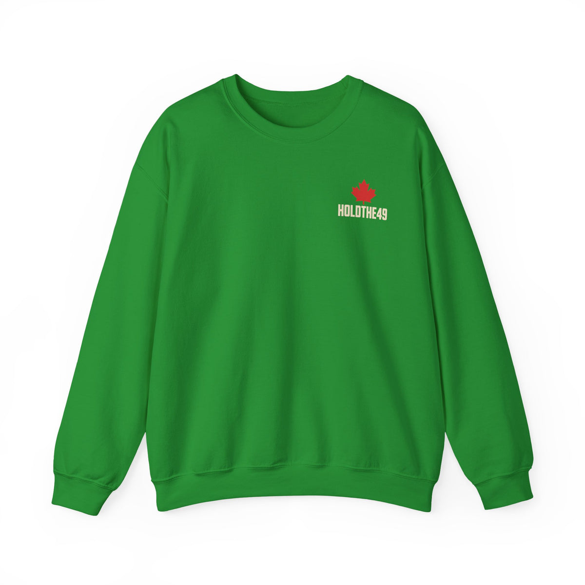 HOLDTHE49 Angry Beaver Crewneck in Irish Green