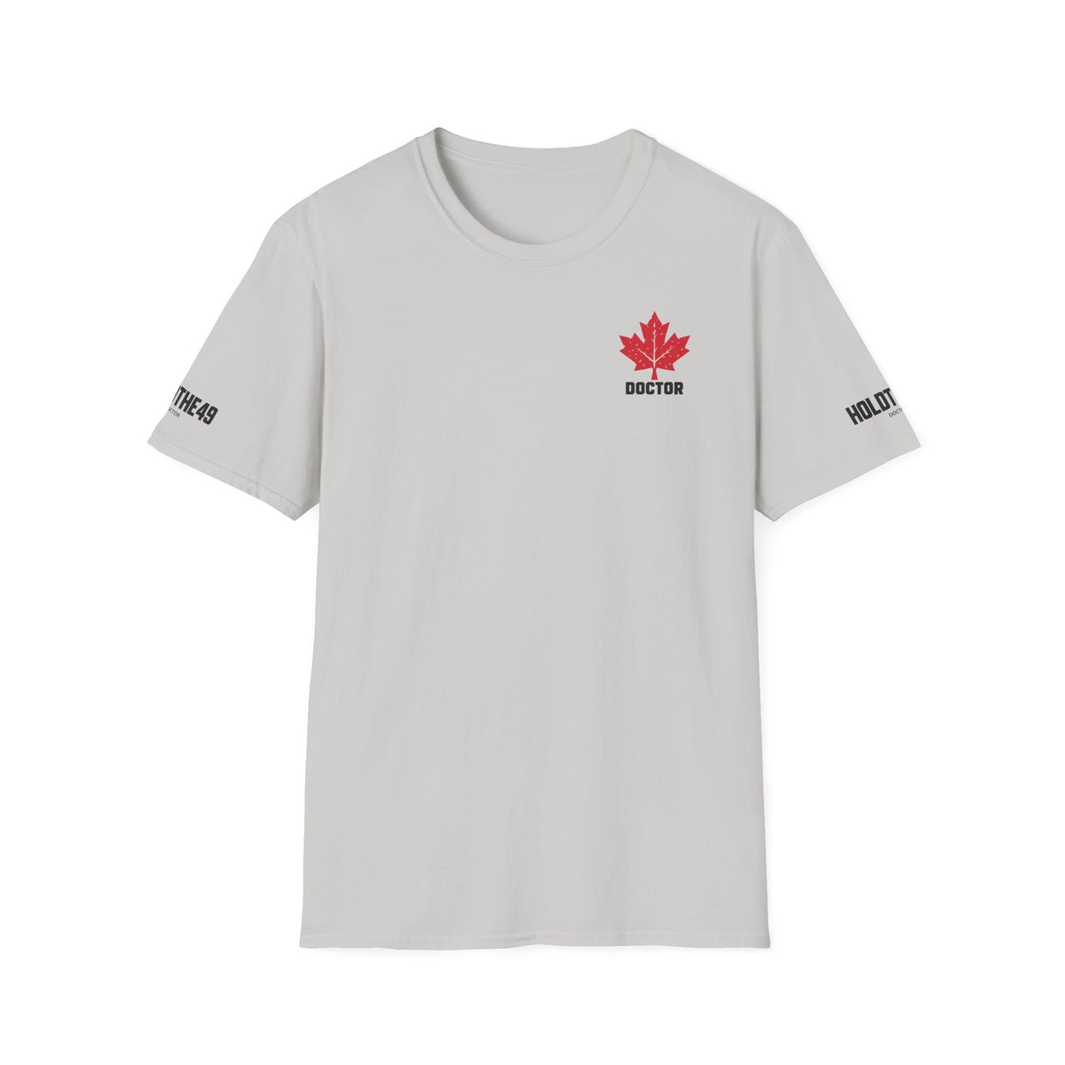 HOLDTHE49 Services Doctor Full Print Tee in Ice Grey