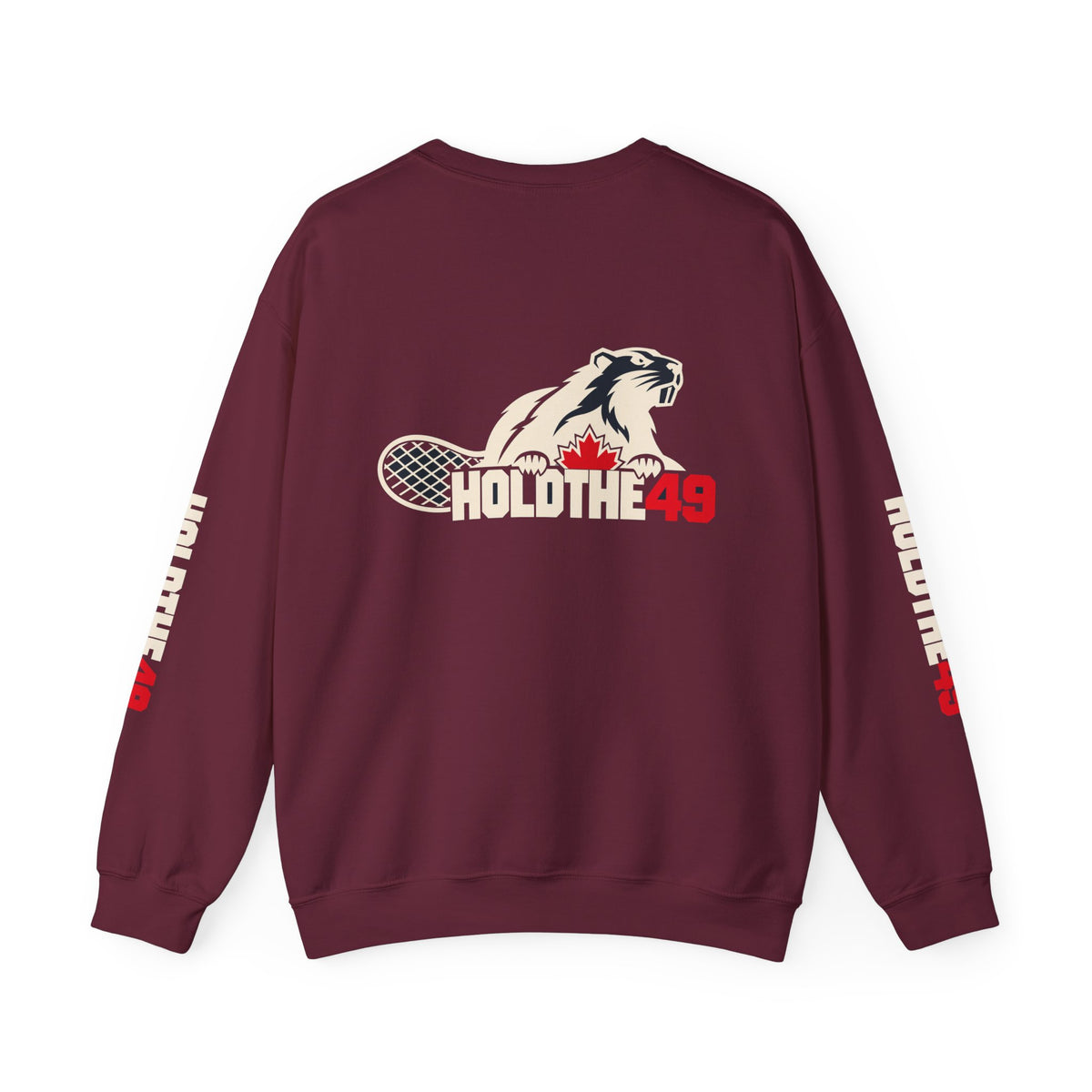 HOLDTHE49 Angry Beaver Full Print Crewneck, alternate view