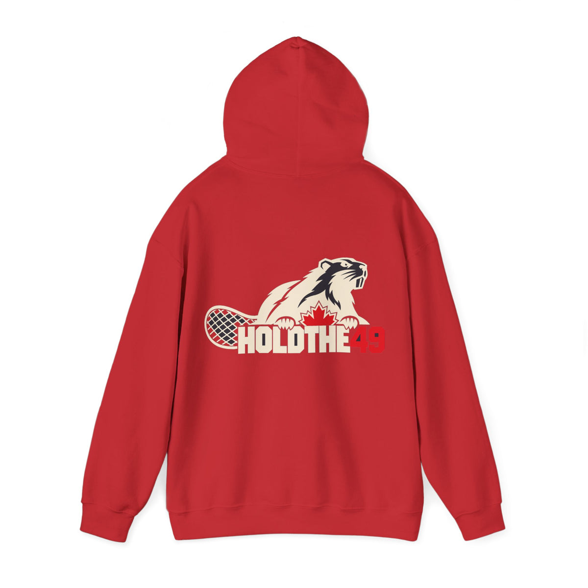 HOLDTHE49 Angry Beaver Hoodie, alternate view