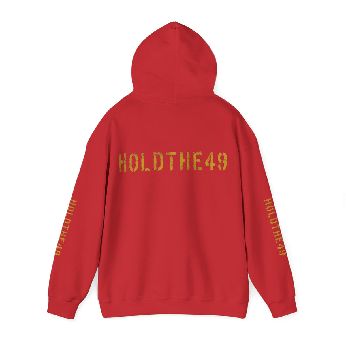 HOLDTHE49 Vintage Military Stencil Hoodie Full Print, alternate view