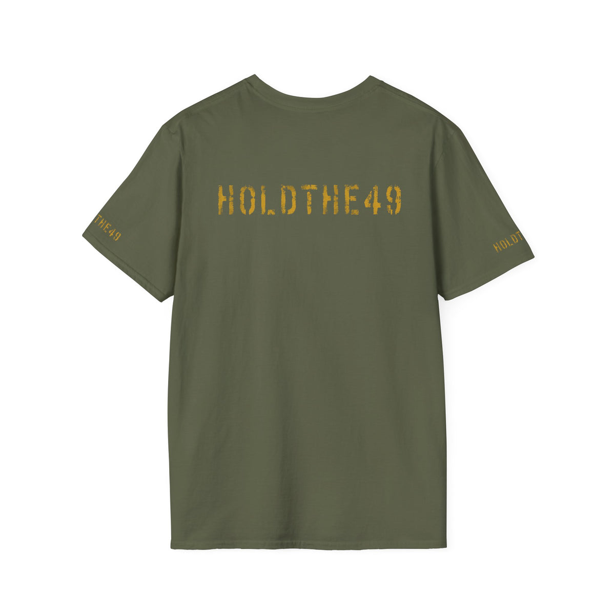 HOLDTHE49 Vintage Military Stencil Tee Full Print, alternate view