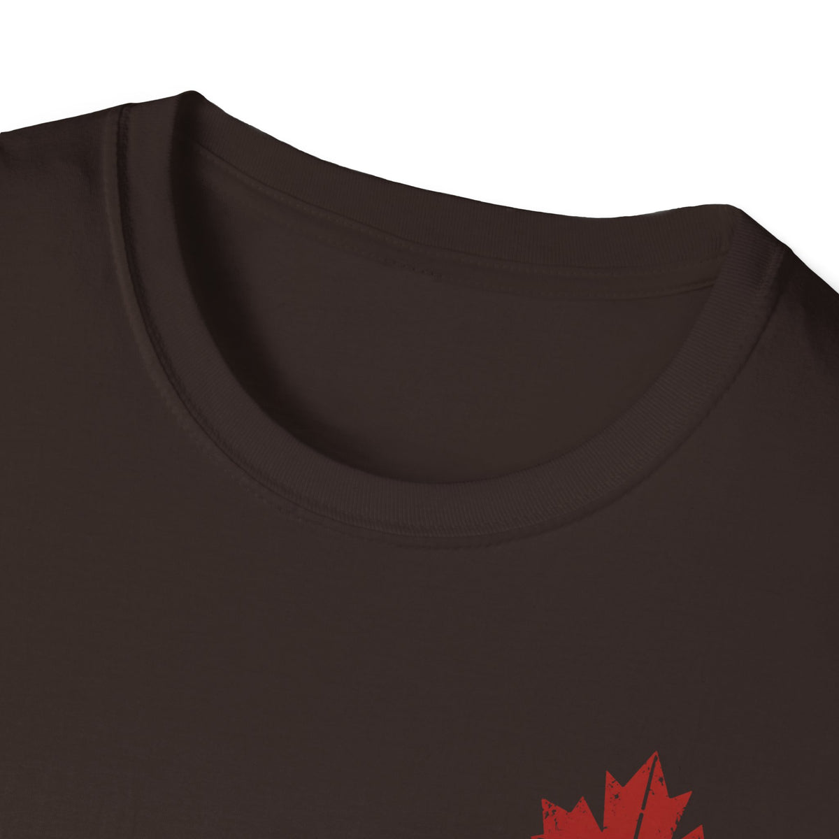 HOLDTHE49 Vintage Military Stencil Tee in Dark Chocolate