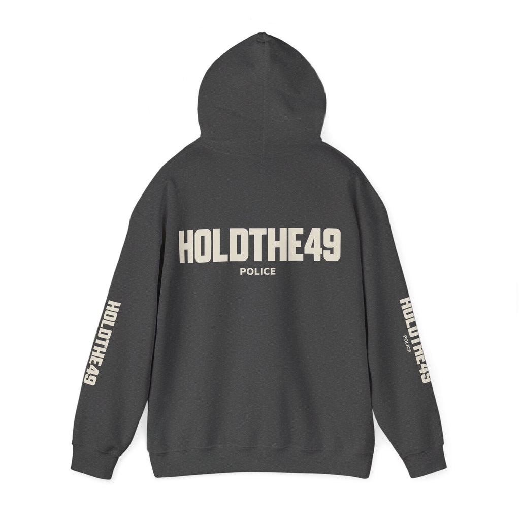 HOLDTHE49 Services Police Full Print Hoodie, alternate view