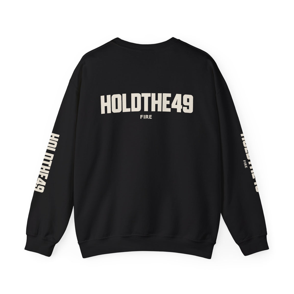 HOLDTHE49 Services Fire Full Print Crewneck, alternate view