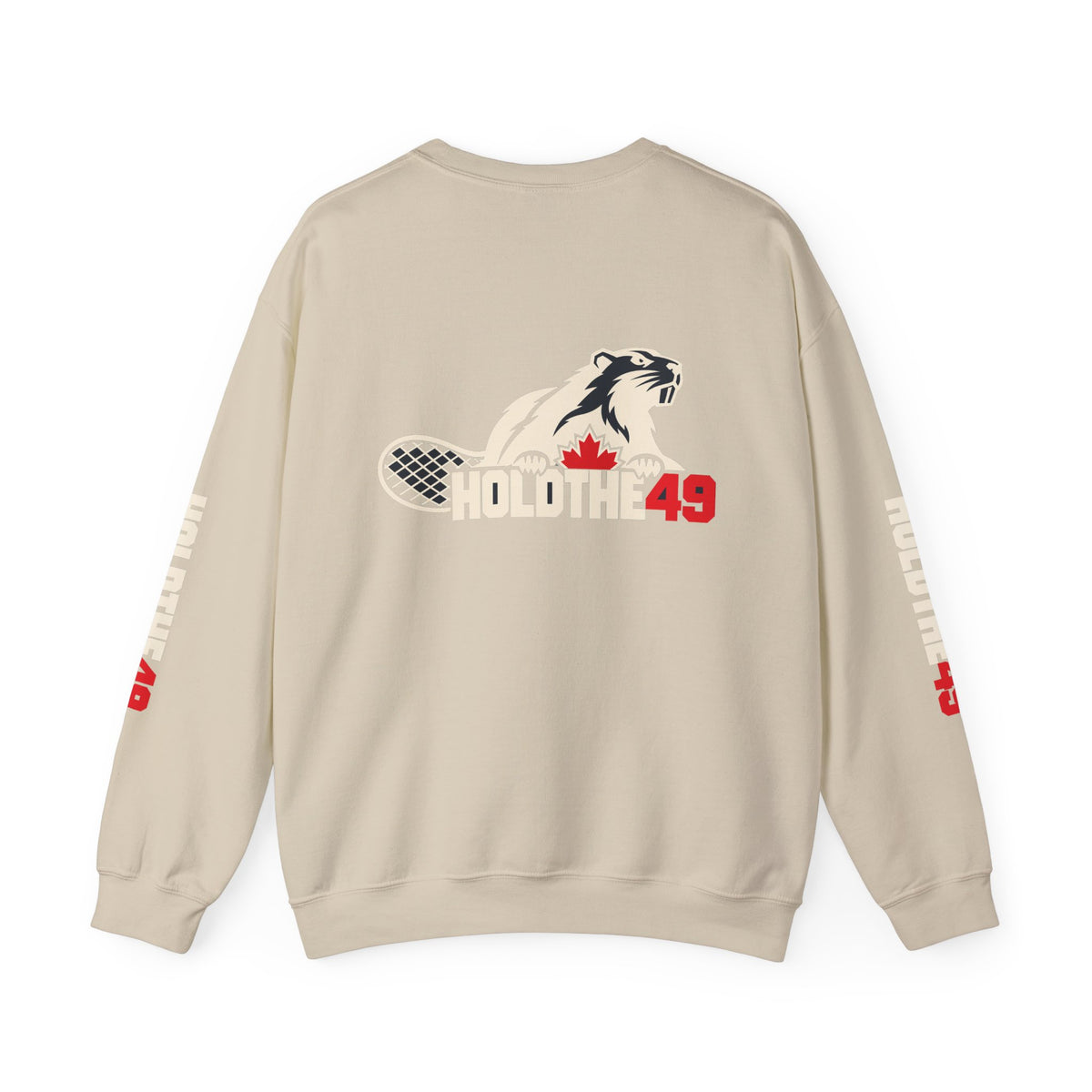 HOLDTHE49 Angry Beaver Full Print Crewneck, alternate view